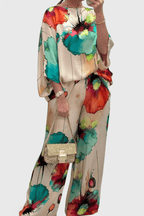 Karoline | Floral Two-Piece Set with Relaxed Fit