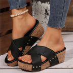 KATY | CASUAL ORTHOPEDIC WEDGE SANDALS