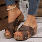 KATY | CASUAL ORTHOPEDIC WEDGE SANDALS