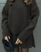 Lara | Chic Knit Sweater Set