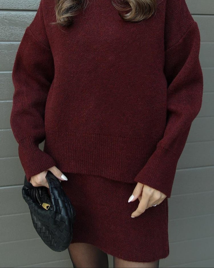 Lara | Chic Knit Sweater Set