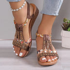 LAURA | STYLISH ORTHOPEDIC SMALL WEDGE SANDALS