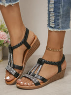 LAURA | STYLISH ORTHOPEDIC SMALL WEDGE SANDALS