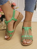 LAURA | STYLISH ORTHOPEDIC SMALL WEDGE SANDALS