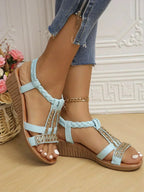 LAURA | STYLISH ORTHOPEDIC SMALL WEDGE SANDALS