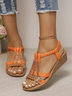 LAURA | STYLISH ORTHOPEDIC SMALL WEDGE SANDALS