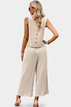 Lavinia | Flowy Boho Top & Shorts Set