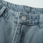 Léo™ | Mid-rise jeans, elegant wide cut