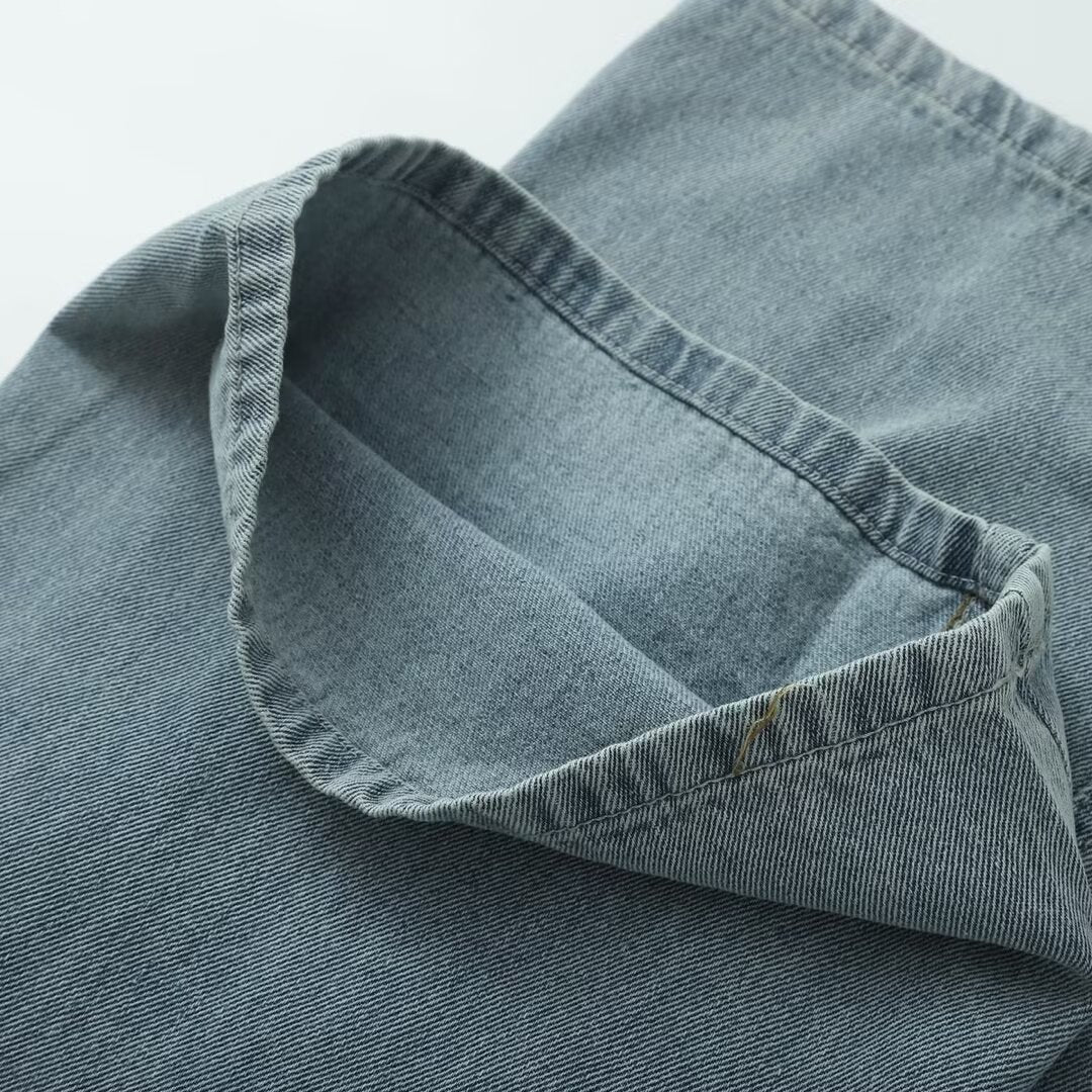 Léo™ | Mid-rise jeans, elegant wide cut