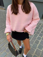 Lima Cozy Comfortable Pink Sweater