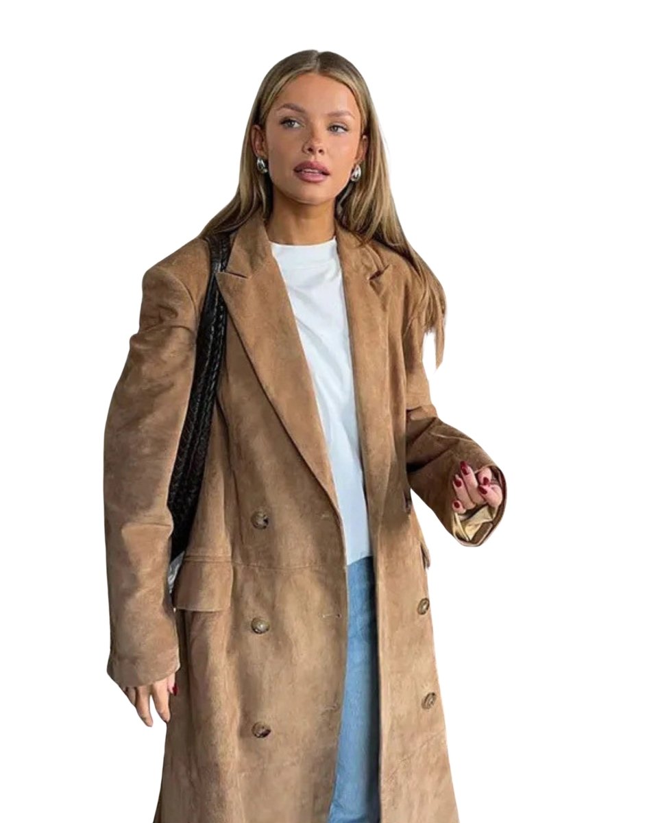 Long Suede Coat
