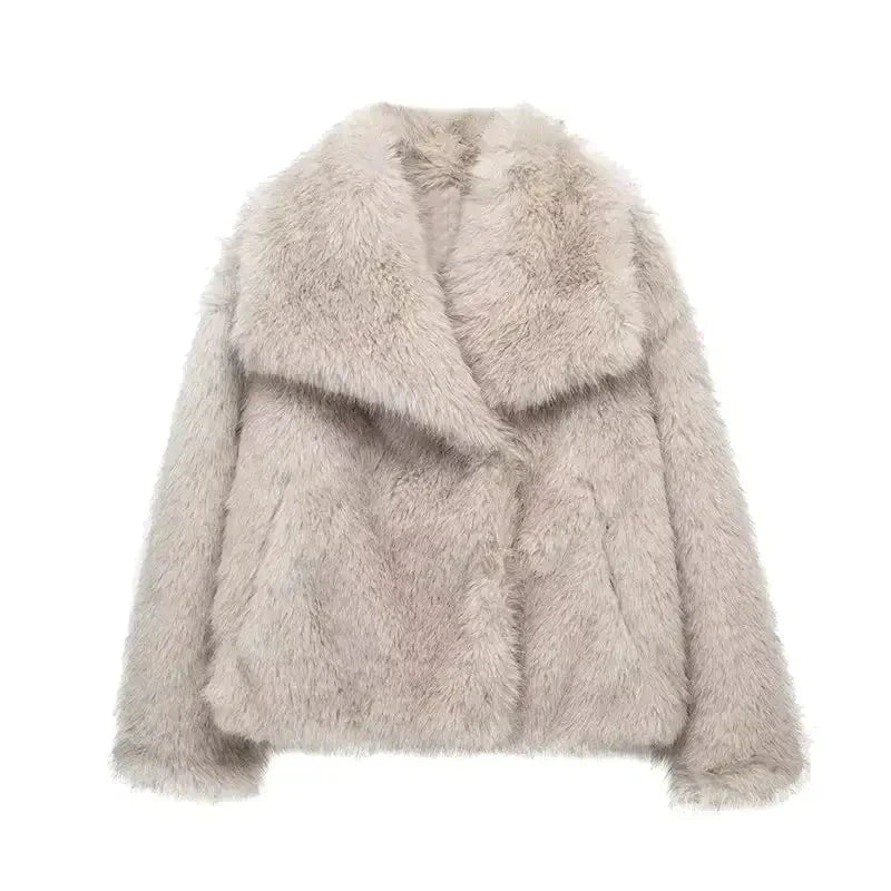 MACY | Faux Fur Coat