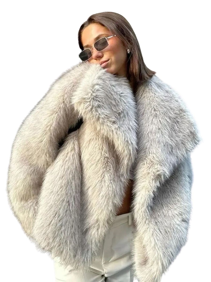 MACY | Faux Fur Coat