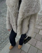 MACY | Faux Fur Coat
