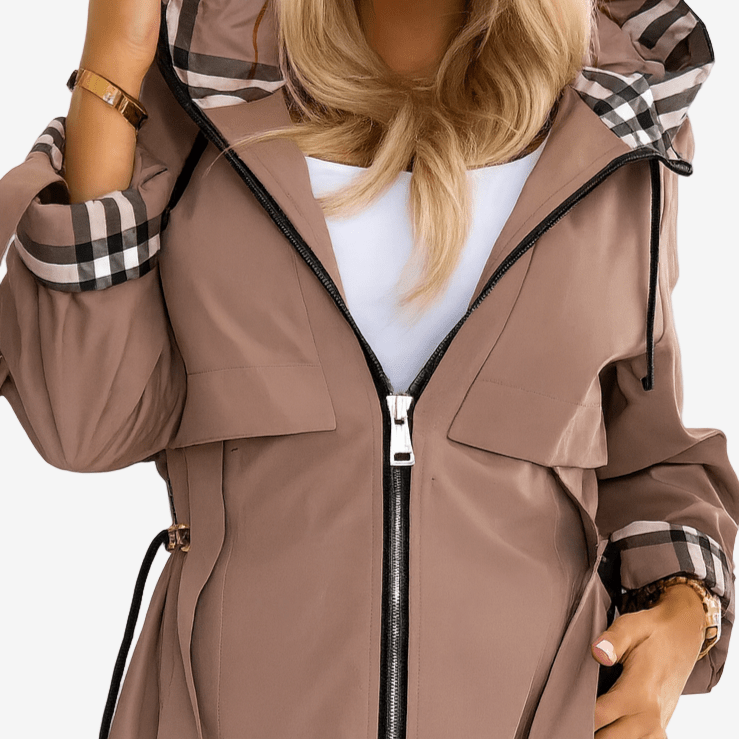 Maeve | Stylish Hooded Trench Coat
