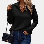 Maevira | Half-Zip Detailed Pullover