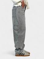 Mary | Diamond-Embellished Balloon Jeans