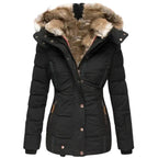 Marylin – Warm winter coat with fur lining