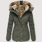 Marylin – Warm winter coat with fur lining