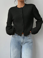 Mira™ | Fine Knit Long Pullover — Elegant Softness for Everyday