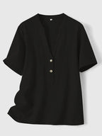 NELLY | STYLISH V-NECK BLOUSE