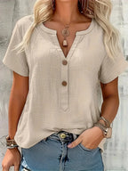 NELLY | STYLISH V-NECK BLOUSE