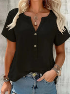 NELLY | STYLISH V-NECK BLOUSE