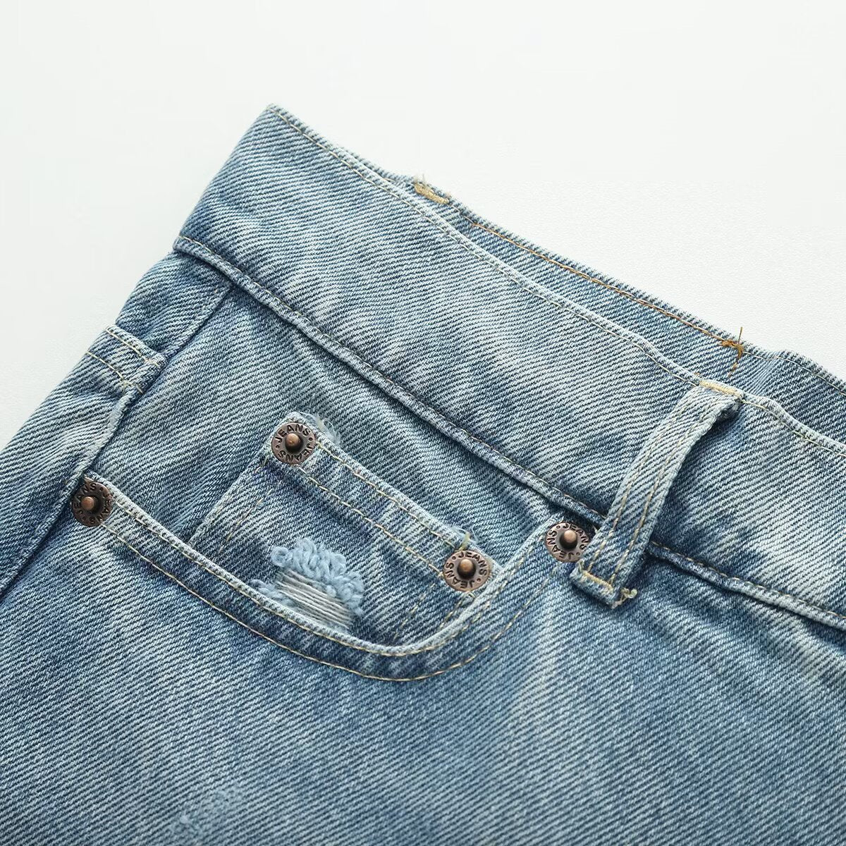 Nina™ | Vintage High-Waisted Jeans, Casual Summer Vibe