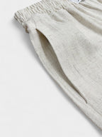 Noa | Linen Wide-Leg Two-Piece Set