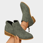 Oakley | Low Heel Ankle Boots