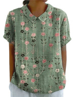 OLIVIA | FLORAL PATTERN BLOUSE