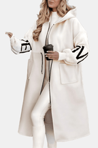 Ophelia | Windbreaker Long Jacket