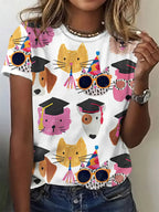 PAUI | CASUAL ANIMAL PRINT BLOUSE