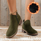 Revia | Vintage Style Ankle Boots