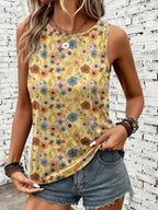 REYA | COMFORTABLE FLORAL SUMMER TOP