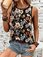 REYA | COMFORTABLE FLORAL SUMMER TOP