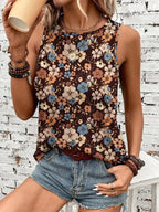 REYA | COMFORTABLE FLORAL SUMMER TOP