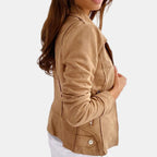 Rhea | Suede Jacket