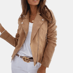 Rhea | Suede Jacket