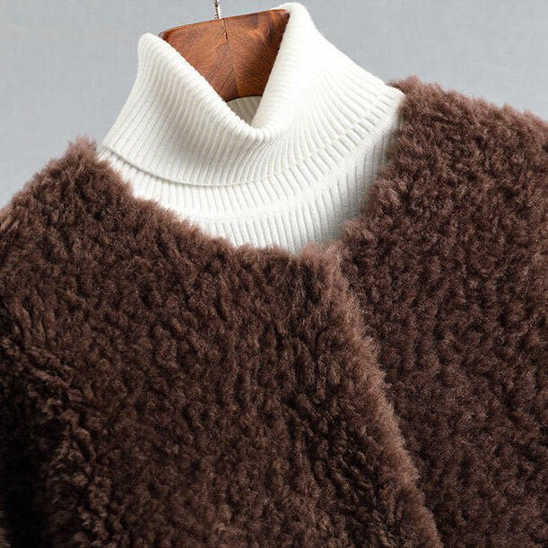 Rivka | Sheepskin Teddy Coat