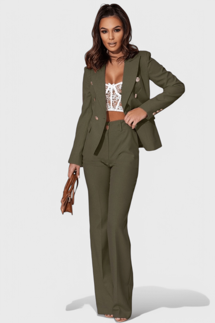 Rosalind | Elegant Blazer and Trousers Set