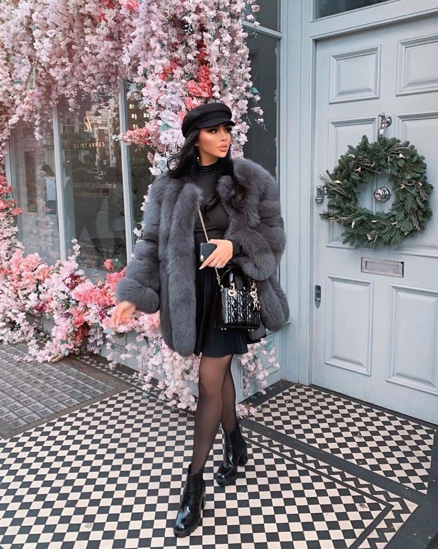 Sarah | Elegant Winter Fur Jacket