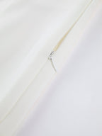 Semi-Sheer Wide Leg Culotte Pants