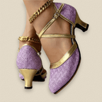 Seraphyne | Elegant Heeled Shoes with Double Straps