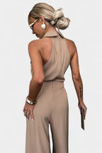 Sibyl | Elegant Halter Two-Piece Set