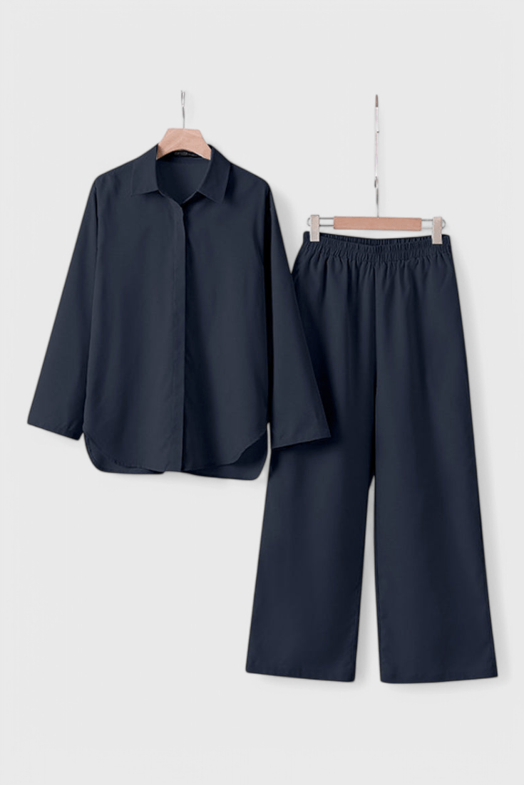 Skye | Button Detail Two-Piece Set