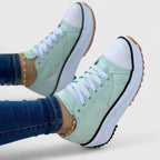 Solenya | Women’s colorful platform sneakers