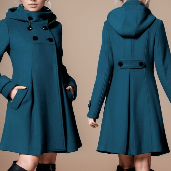 Solvara - Stylish Jacket with Pockets and Hood