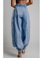 Trina | Chic High Waist Balloon Jeans