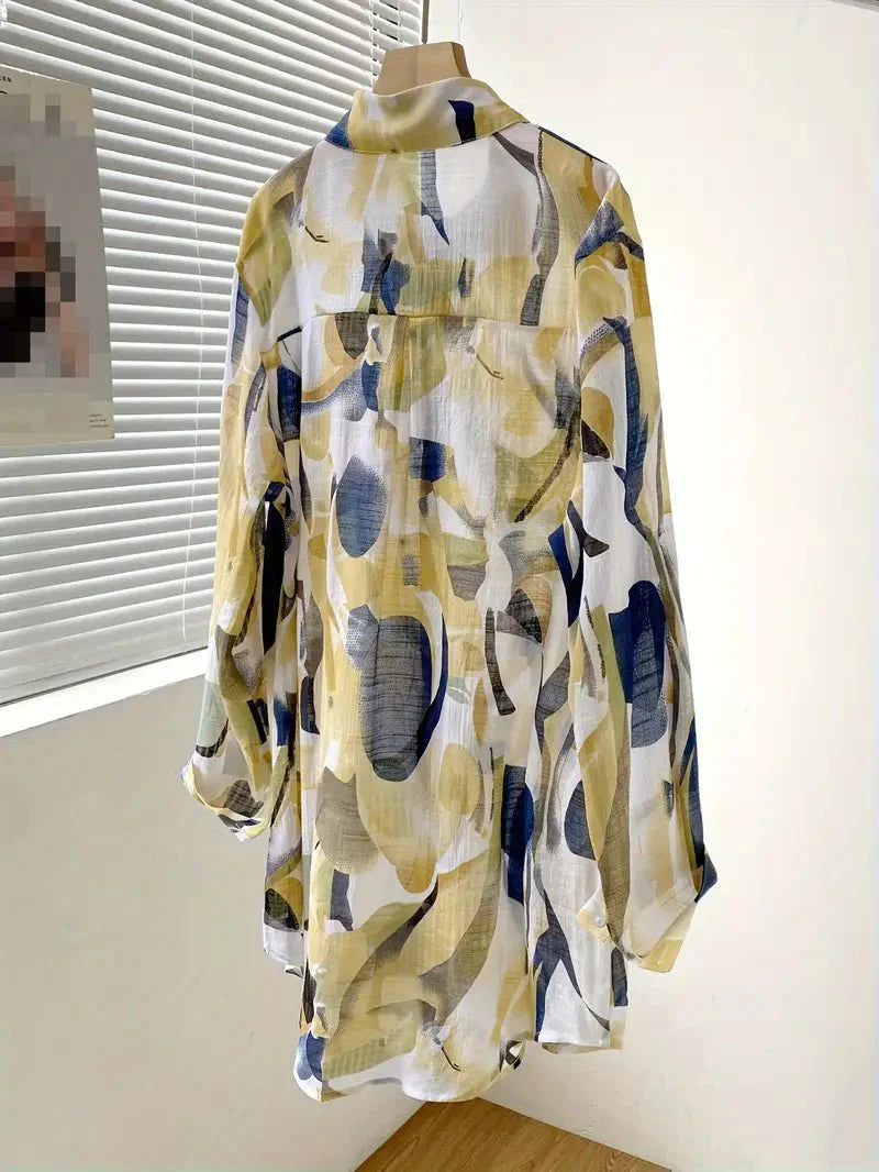 VICKY | STYLISH PRINTED BLOUSE